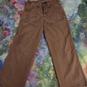 American Eagle Outfitters Chocolate Trousers
